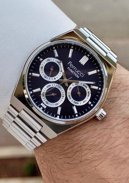 FER.03523M.06 Çelik Kordon Erkek Kol Saati modelleri