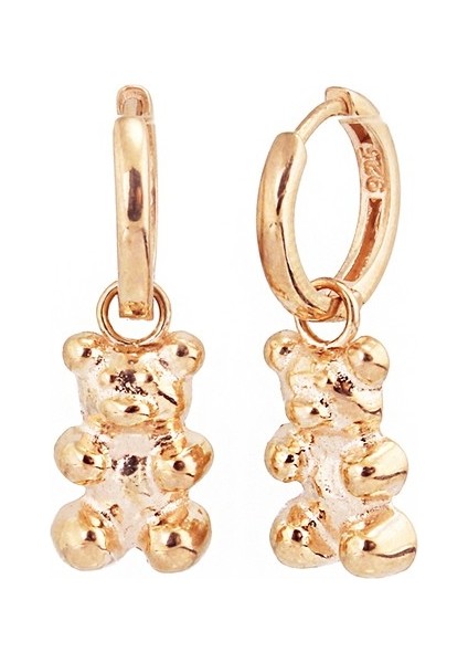 Teddy Gümüş Küpe MS2551