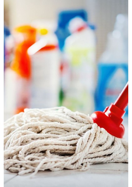 2 Adet Ipli Püsküllü Yedek Mop Paspas Başlığı, Sap Hariç, Set Halinde fiyatları