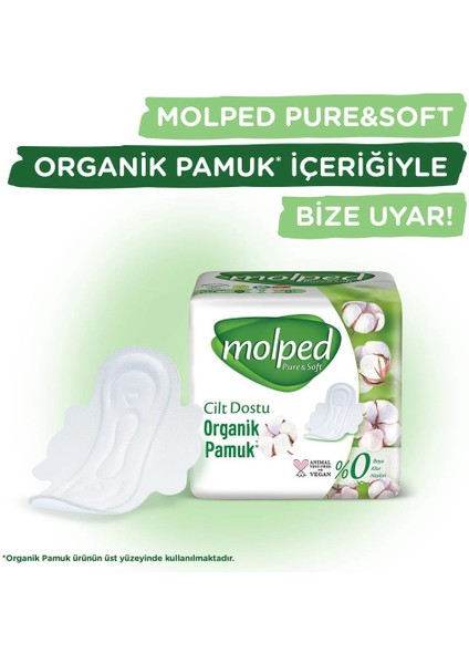 Nessiworld Molped Pure&soft Normal Ped Süper Eko 24 Adet indirimleri