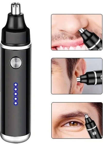 USB Şarjlı Burun ve Kulak Tüy Kesme Cihazı – Kaş Şekillendirme Aparatı, Taşınabilir, Ergonomik Tasarım, 500MAH Lityum Pilli, Kolay Temizlik ve Sessiz Çalışma Özelliği modelleri