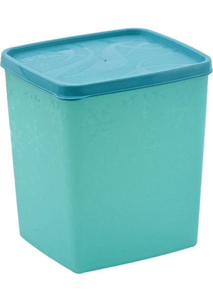 Turkuaz 2 Lt Derin Dondurucu Saklama Kabı, Dayanıklı ve Şık Tasarım