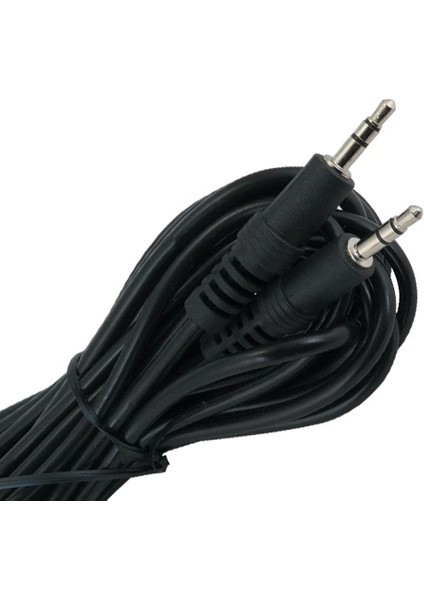 3.5 mm Erkek / Erkek 5 Metre Stereo Aux Kablo