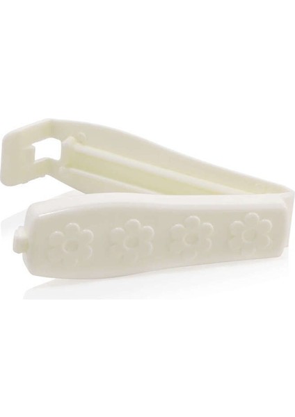 Mini Hava Geçirmez Plastik Poşet Kapak Klipsi, 5'li Paket, Beyaz Renk modelleri