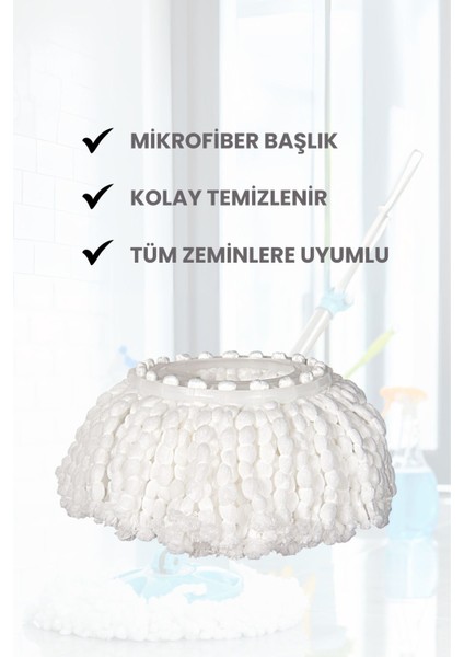Yedek Mop Seti F173, 3'lü, Temizlik İçin Uygun, Pratik ve Dayanıklı fiyatları