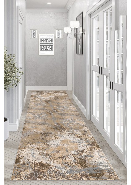 Kaymaz Taban Yıkanabilir Dijital Baskılı Halı Yolluk Mutfak Halısı