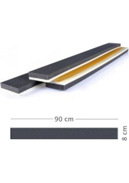 Yapışkanlı Kapı Altı İzolasyon Süngeri, Isı ve Toz Koruma, 1 Adet