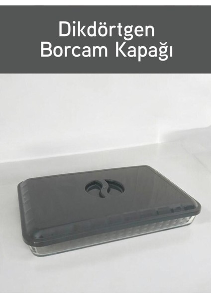 Gri Plastik Dikdörtgen Borcam Kapağı, Dayanıklı ve Kullanışlı Ürün. fiyatları
