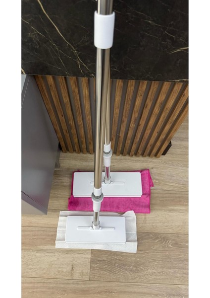 Pratik Kıskaçlı Orta Boy Mop 26 cm, Temizlik İçin Kullanışlı ve Hafif Tasarım