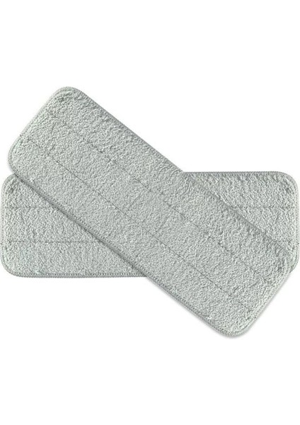 2'li Mikrofiber Sprey Mop Bezi Seti, Yüksek Kalite, Temiz ve Parlak Zeminler İçin