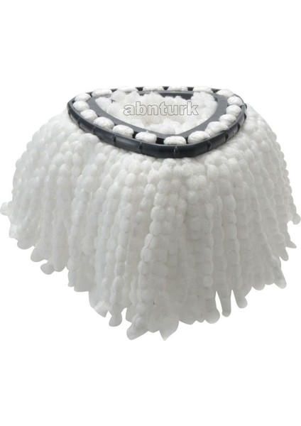 Döner Başlıklı Mikrofiber Mop Püskülü, Yüksek Emiş Gücü, Süper Temizlik Aracı