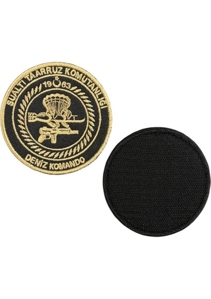 Tan Rengi Sat Deniz Komando Nakış Patch Peç - 8 cm fiyatları