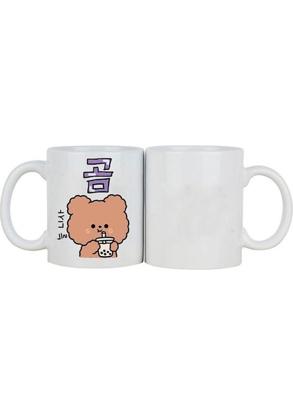 Ayıcık Kore Kupa Kahve Bardağı Harajuku Anime K-Pop Mug (Tekli) fiyatları