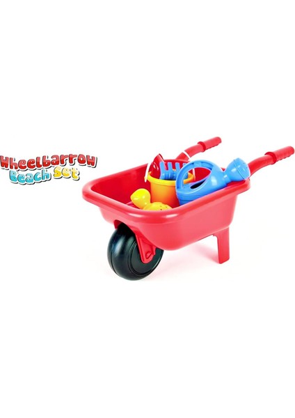 Renkli Çocuklar Için Park Bahçe Plaj El Arabası ve Kova Seti Eğlence Dolu modelleri