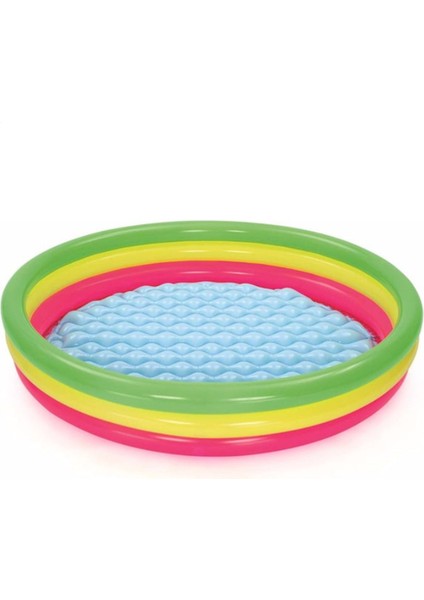 Renkli 3 Bölmeli Şişme Havuz 152X30 Cm, Eğlence Için Ideal Yazlık Seçenek modelleri