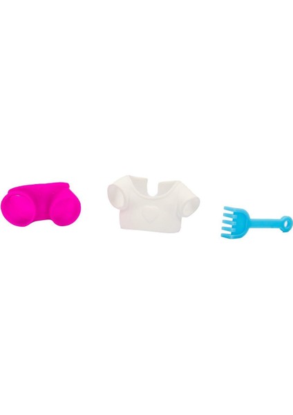 Yaz Temalı Tekli Et Bebek Plaj Oyuncağı, 10 Cm, 3+ Yaş Sarı