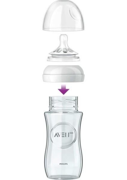 Avent Natural Cam Biberon 240ml SCF053/17 indirimleri