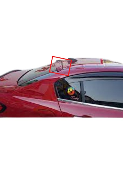 Egea Sedan 2015-2024 Cam Üstü Spoiler (( Boyasız ))