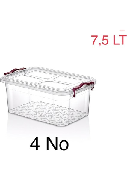 Turuncu 7.5 Litre Saklama Kabı, Pratik ve Şık Mutfak Gereci