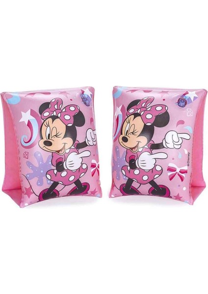Çocuklar Için Çok Renkli Minnie Kolluk 23X15 Cm, Güvenli ve Renkli Tasarım