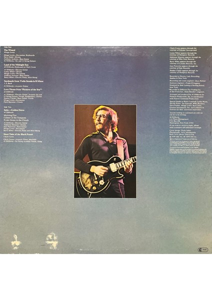 Al Di Meola Land Of The Midnight Sun Lp Plak