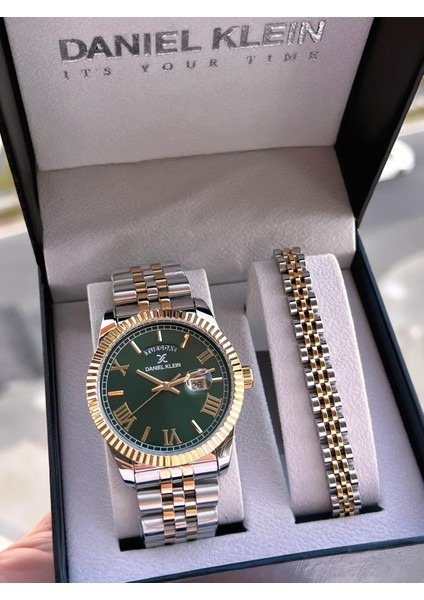 Vip Seri Çelik Kordon ve Çelik Bileklik Hediyeli 2 Yıl Garantili Cift Saati CF.10887C3 fırsatları