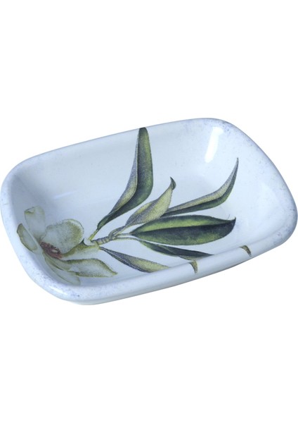 Zambak Kayık Tabak 13 cm