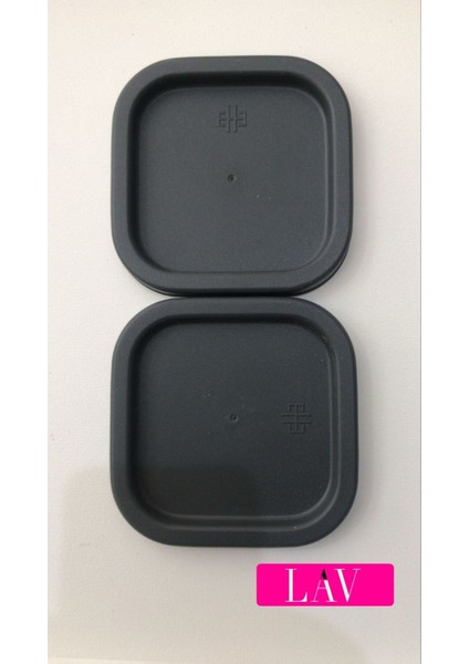 Iki Adet Gri Saklama Kabı Kapağı 270 Cc, Siyah, Yedekli Paket fiyatları