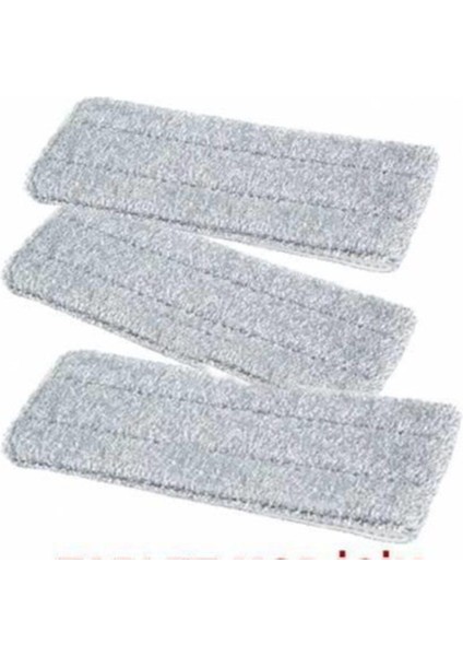 3'lü Mikro Fiber Paspas Takımı 32x12, Temiz ve Parlak Zeminler İçin Mükemmel Seçim