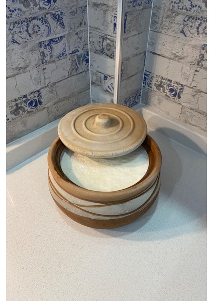 Doğal Toprak Yoğurt Mayalama Güveci Kapaklı 2.2 L 20 cm Kahverengi modelleri