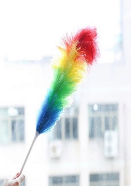 Çok Renkli Anti-Statik Toz Alma Fırçası, Pratik ve Güçlü Temizlik İçin 1 Adet modelleri