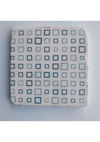 Doğal Taş Dekoratif Banyo Gider Kapağı, 10x10 cm, Şık ve Kullanışlı Tasarım