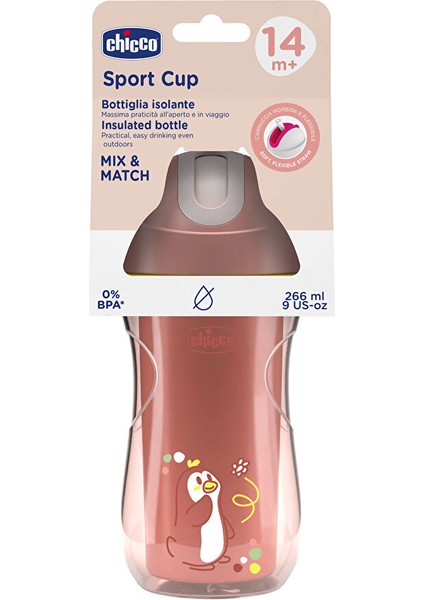 Isı Yalıtımlı Pipetli Su Matarası 14+ Ay 266 ml Kız modelleri