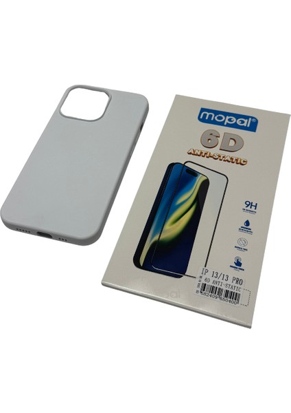 iPhone 13 Pro Beyaz Silikon Kılıf Kırılmaz Cam Hediye fiyatları