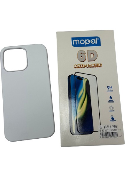 iPhone 13 Pro Beyaz Silikon Kılıf Kırılmaz Cam Hediye modelleri