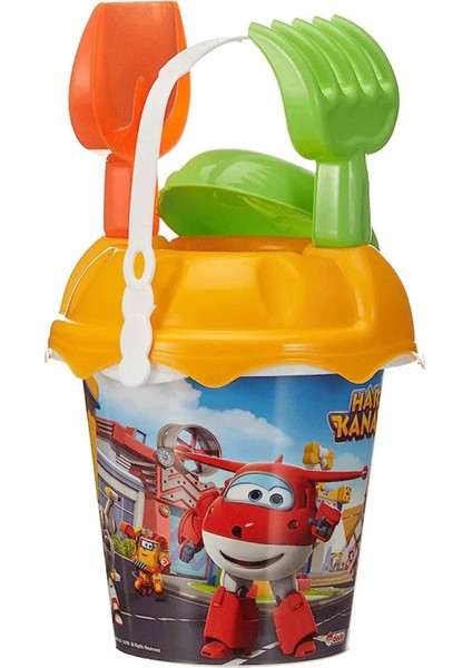 Sarı Kanatlar Kova Seti, Renkli ve Eğlenceli Bahçe ve Dekor Malzemeleri