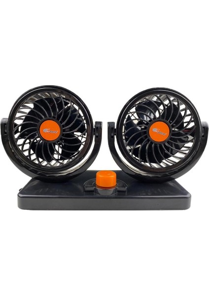 Çift Başlıklı 5 Inç Araç Fanı 24V / HAFA30