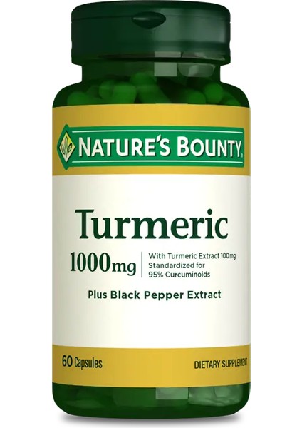 Turmeric 1000 mg Plus Black Pepper 60 Kapsul modelleri