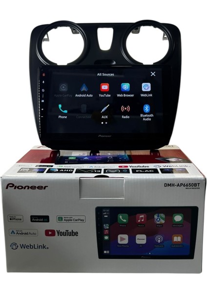 Dacia Lodgy-Dokker Pioneer 4-64 Tam Profesyonel Oem Multimedia modelleri
