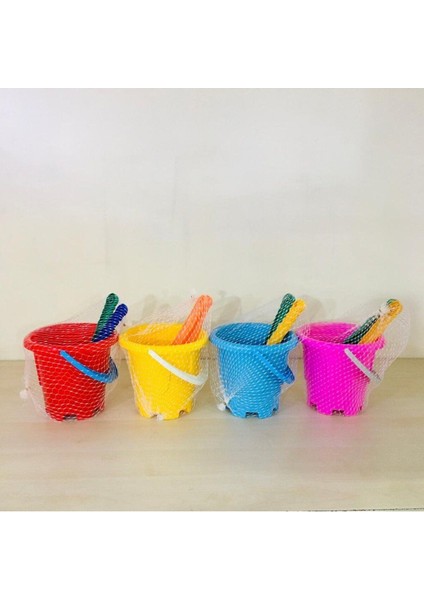 Renkli Plaj Kovası, Kum ve Sahil Oyuncağı, Eğlenceli Yaz Teması