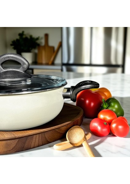 Bej Mini Sos ve Mama Tenceresi, Şık ve Kullanışlı Mutfak Aksesuarı modelleri