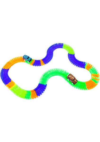 Magic Tracks Hareketli Raylar 168 Parça 1 Arabalı