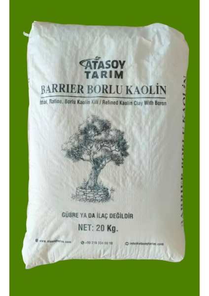 Barrier Borlu Kaolin 20 Kg.