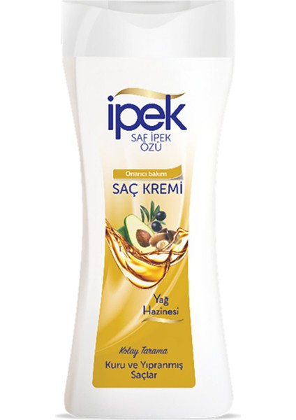 Ipek Kuru Yıpranmış Yağ Hazinesi Saç Kremi 480 ml