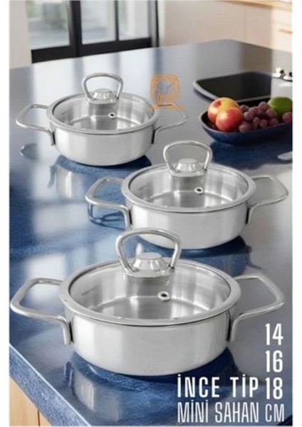 Mini, Midi ve Maxi Boylarda 3'lü Set, Şık ve Kullanışlı Mutfak Ürünleri fiyatları