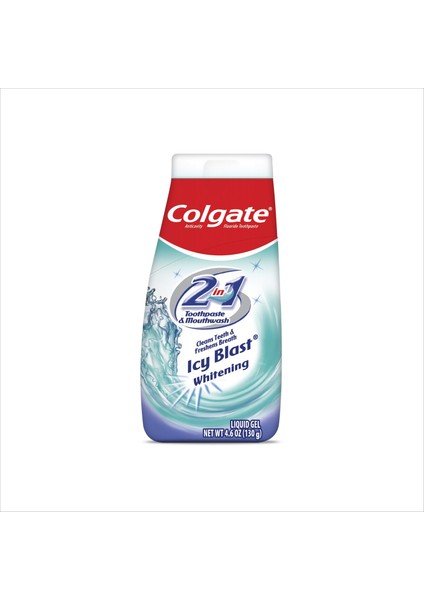 2in1 Buz Ferahlığı Beyazlatıcı Diş Macunu 130 G