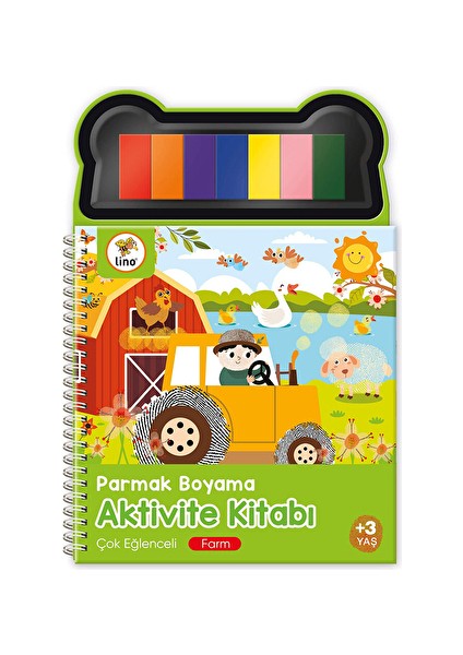 Parmak Boyama Aktivite Kitabı Farm