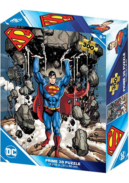 3D Puzzle Superman Super Strength 300 Parça
