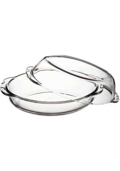 Oval Borcam Fırın Kabı 2250 Cc, 35X19,5 Cm, Kapaklı, Dayanıklı ve Şık Tasarım fiyatları