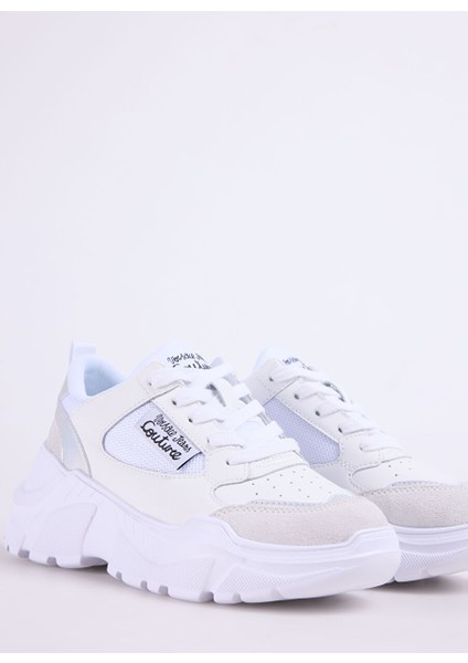 Beyaz Kadın Deri Sneaker 78VA3SC2